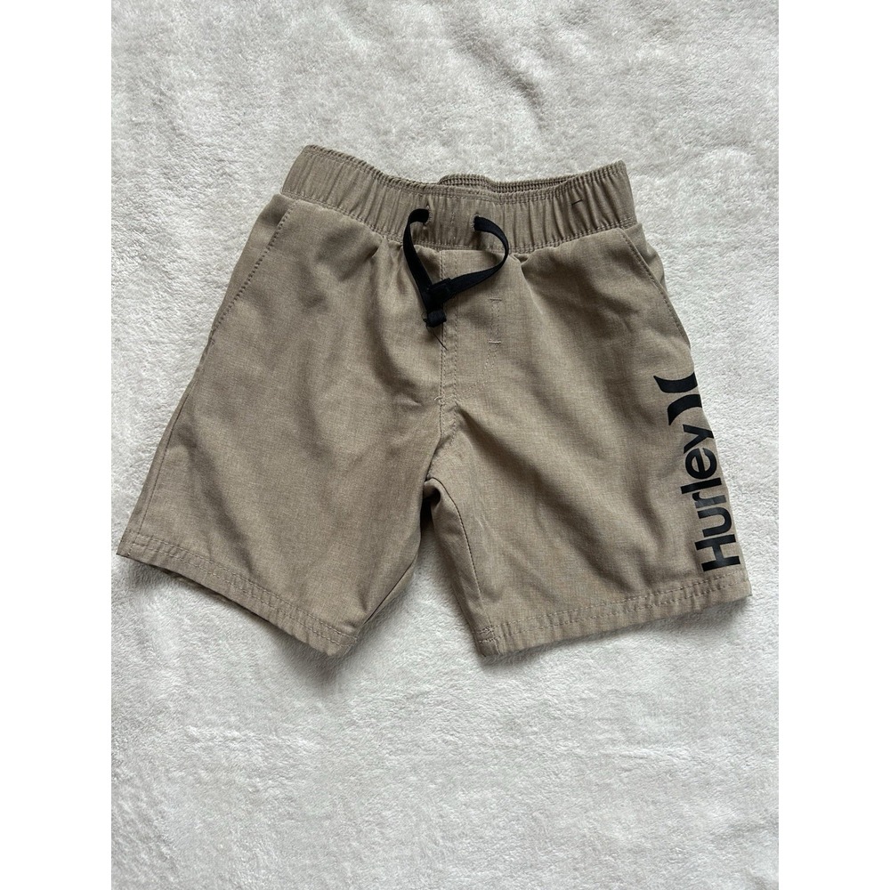 Hurley khaki board shorts Size toddler 4 #beachwear #summer